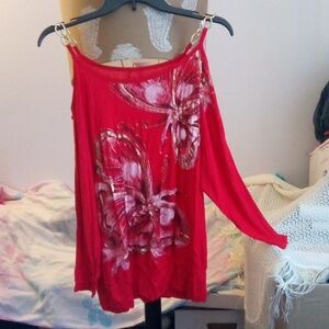 (2 for $20) Cold Shoulder Top.